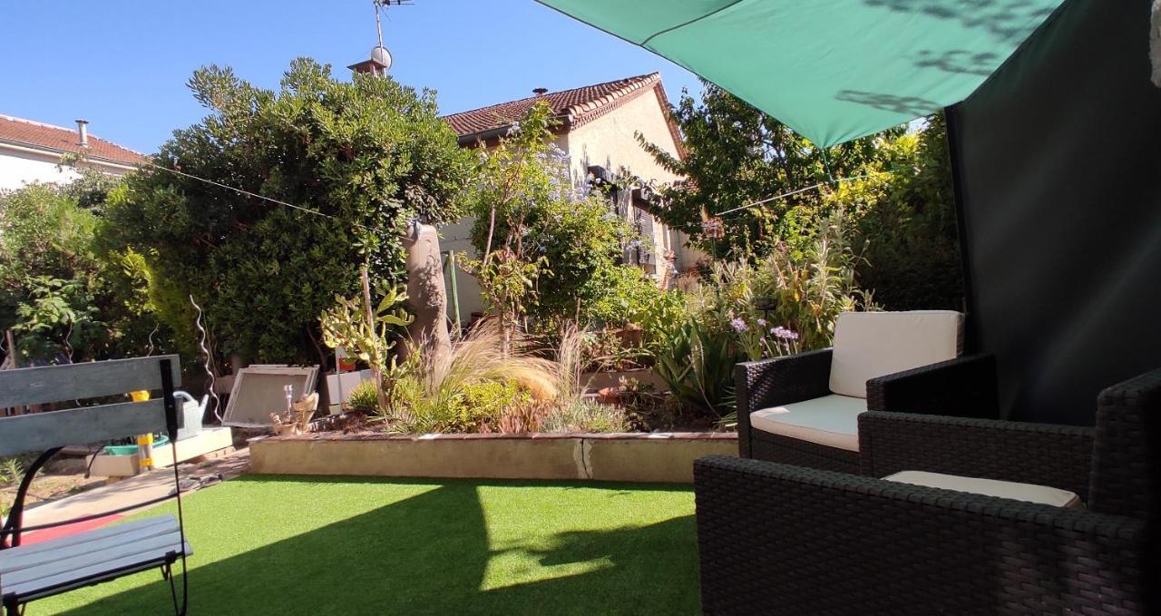 Bel Appartement Cosy Independant, Jolie Terrasse モンペリエ エクステリア 写真